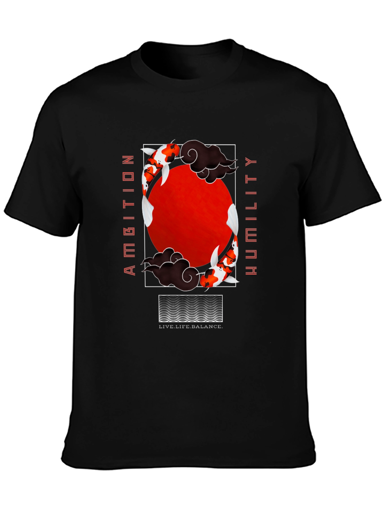 Ambition Humility Koi Fish T-Shirt