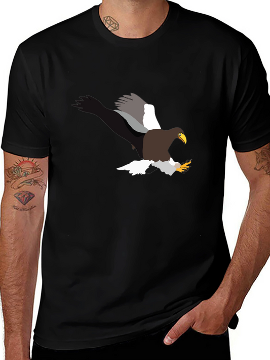 Eagle Graphic Black T-Shirt