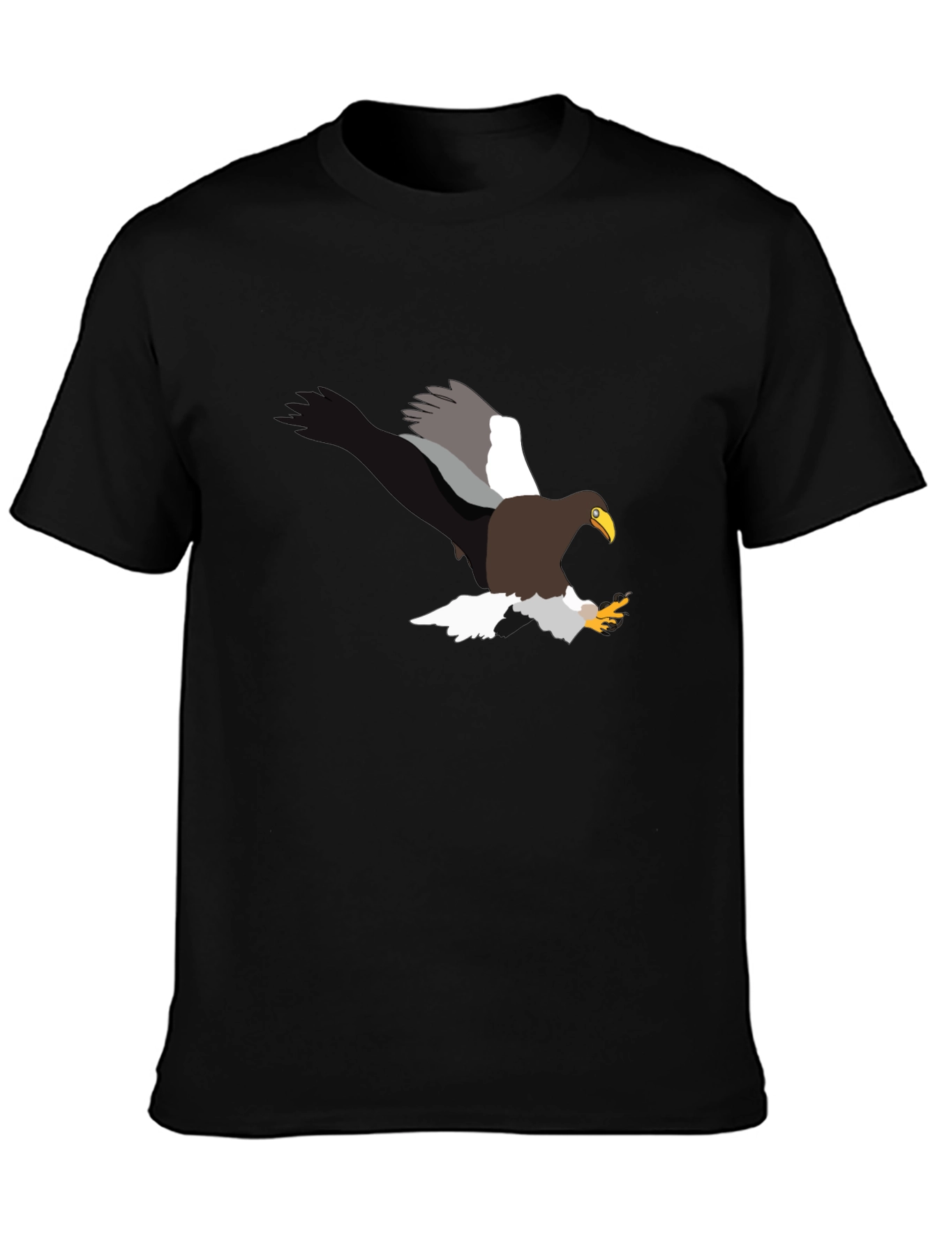 Eagle Graphic Black T-Shirt