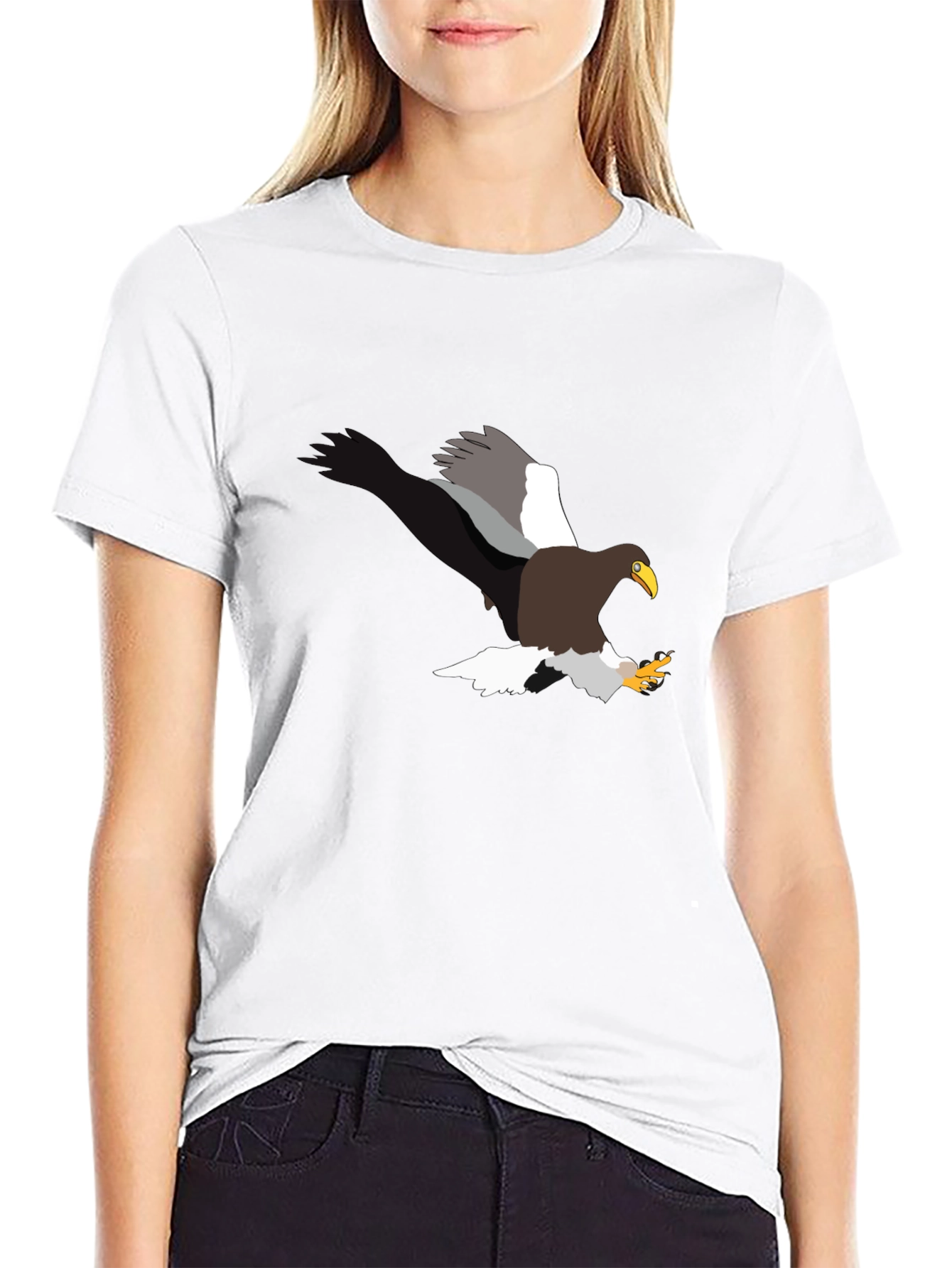 Eagle Graphic Black T-Shirt