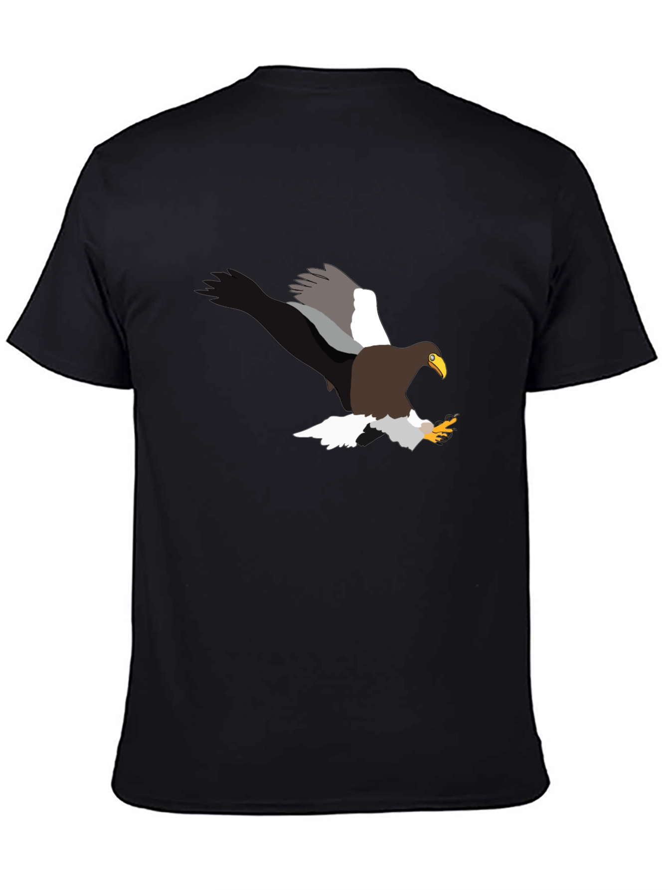 Eagle Graphic Black T-Shirt