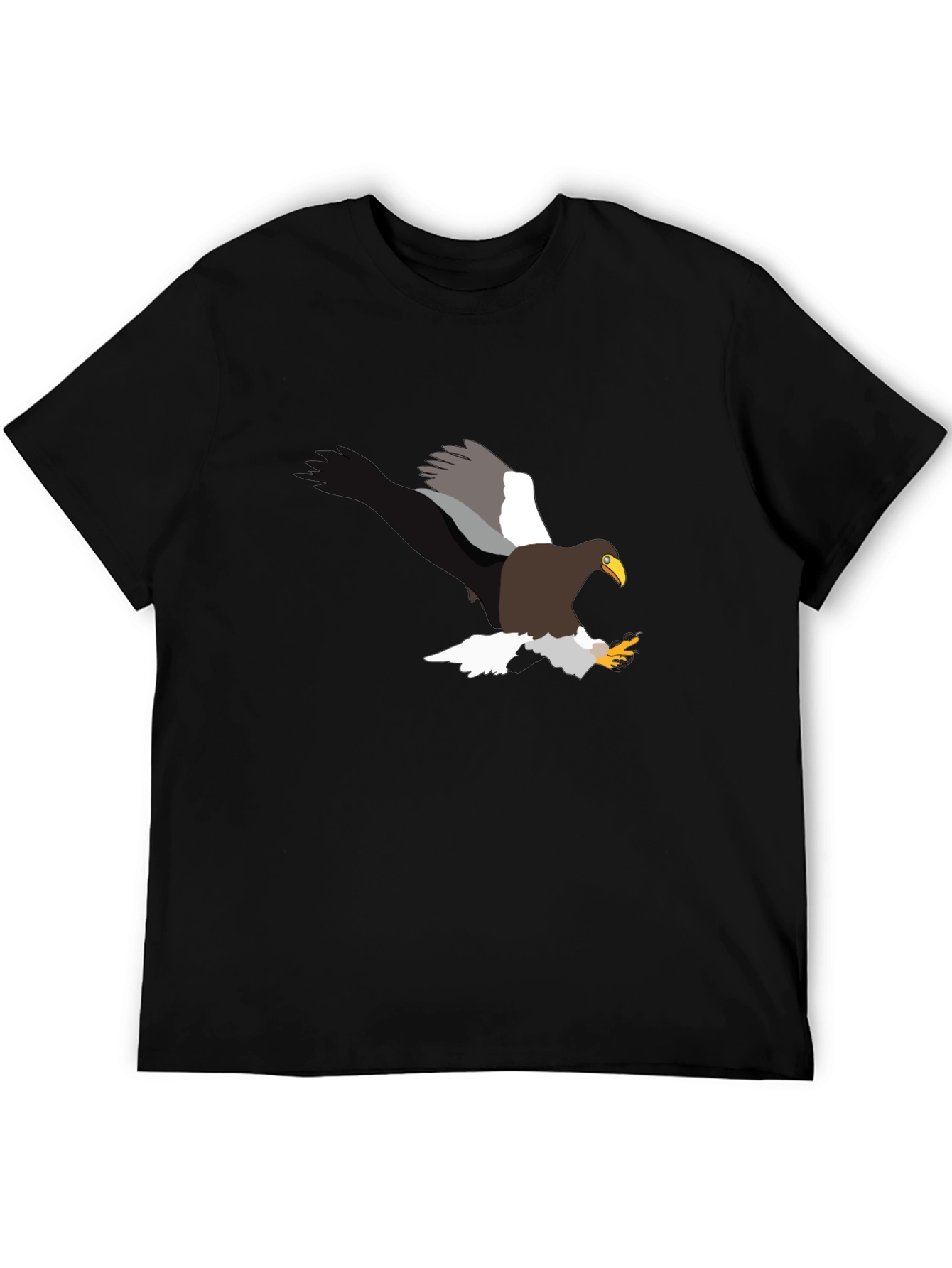 Eagle Graphic Black T-Shirt