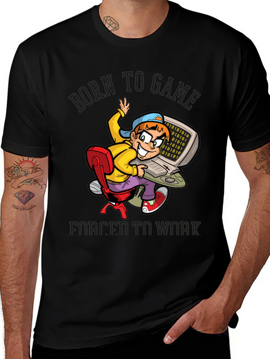 Born to Game T-Shirt: Gamer Graphic Tee