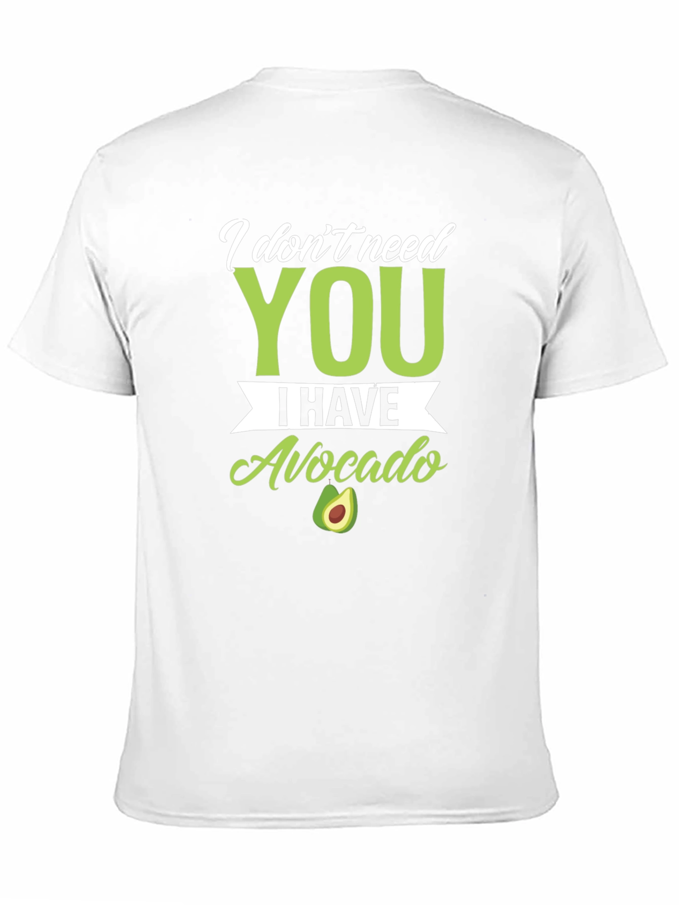 Funny Avocado Graphic T-Shirt
