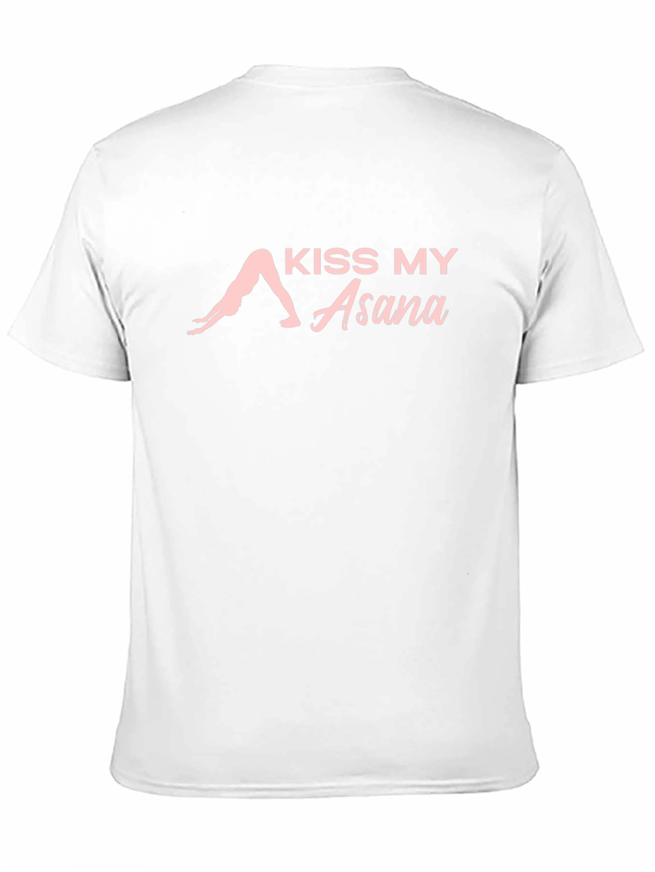 Kiss My Asana Black Yoga T-Shirt