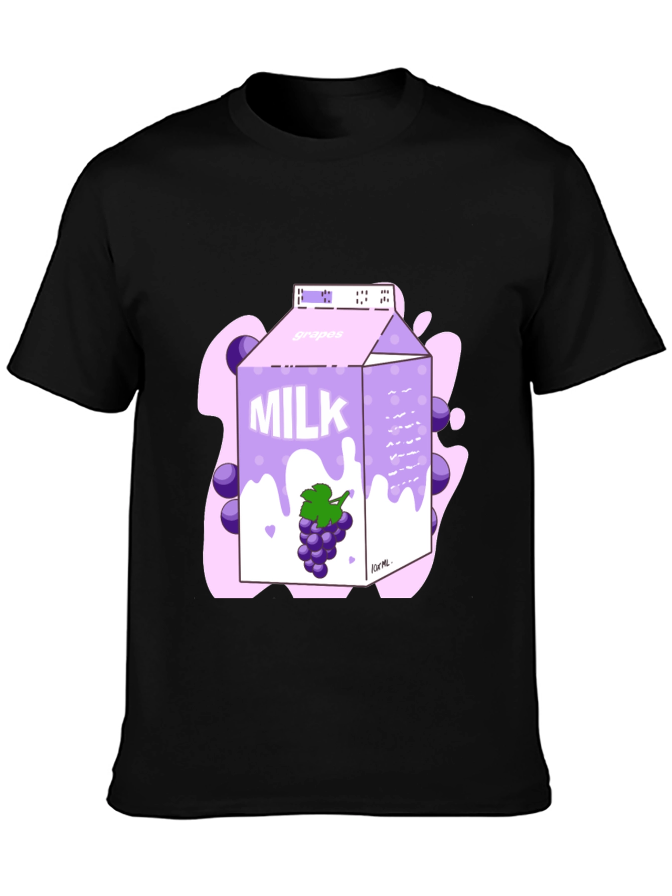 Grape Milk Carton Graphic T-Shirt