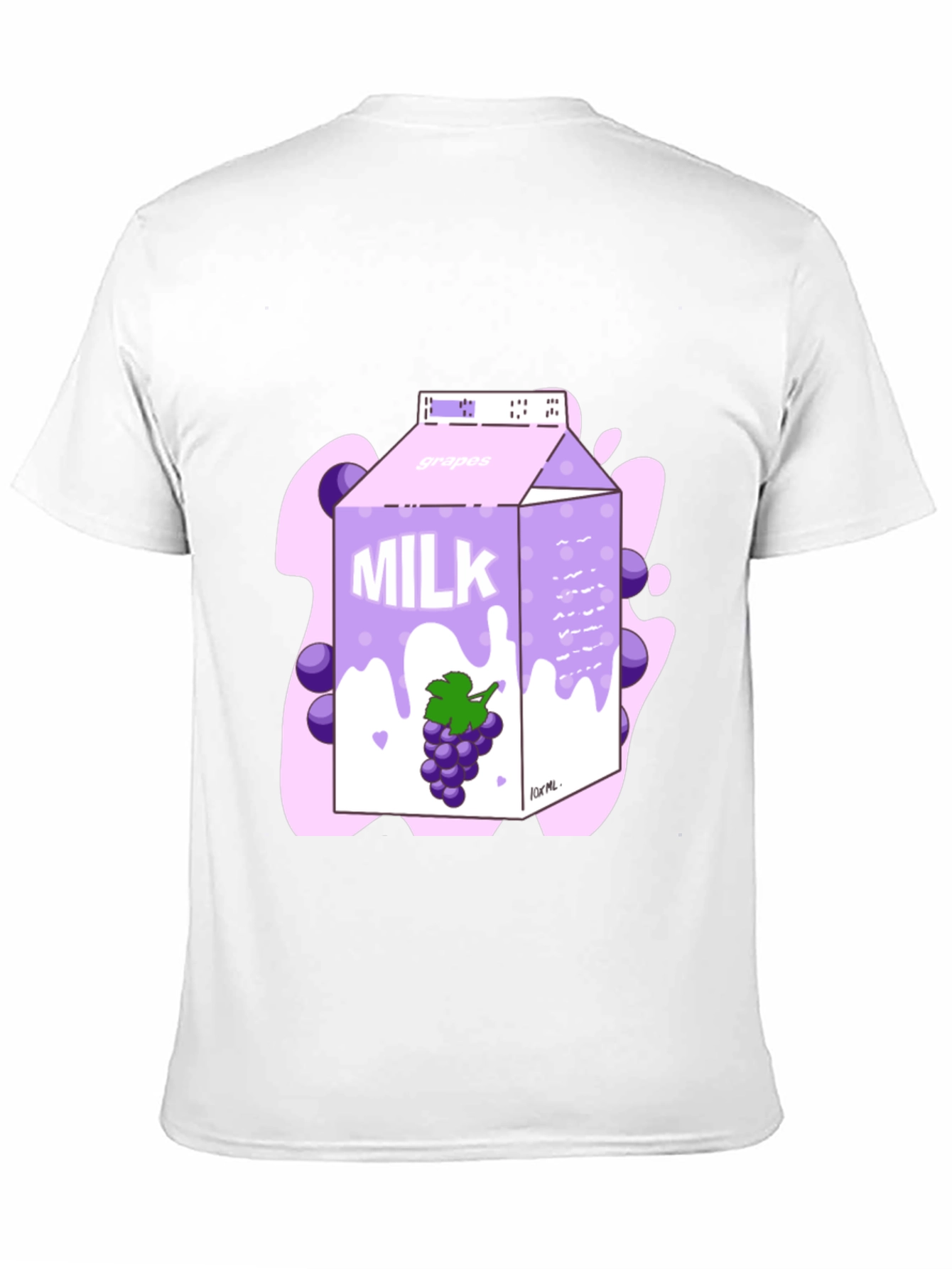 Grape Milk Carton Graphic T-Shirt
