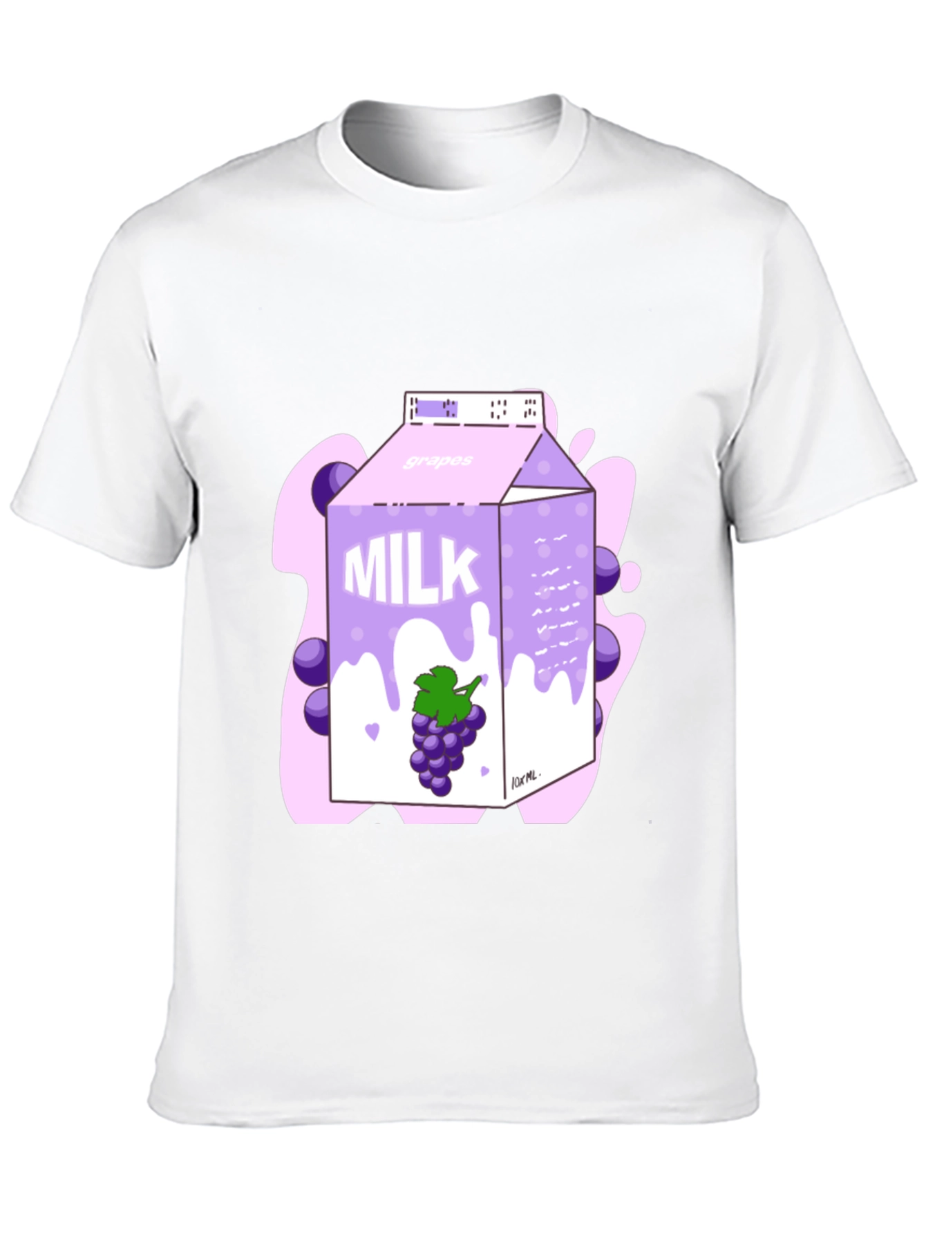 Grape Milk Carton Graphic T-Shirt