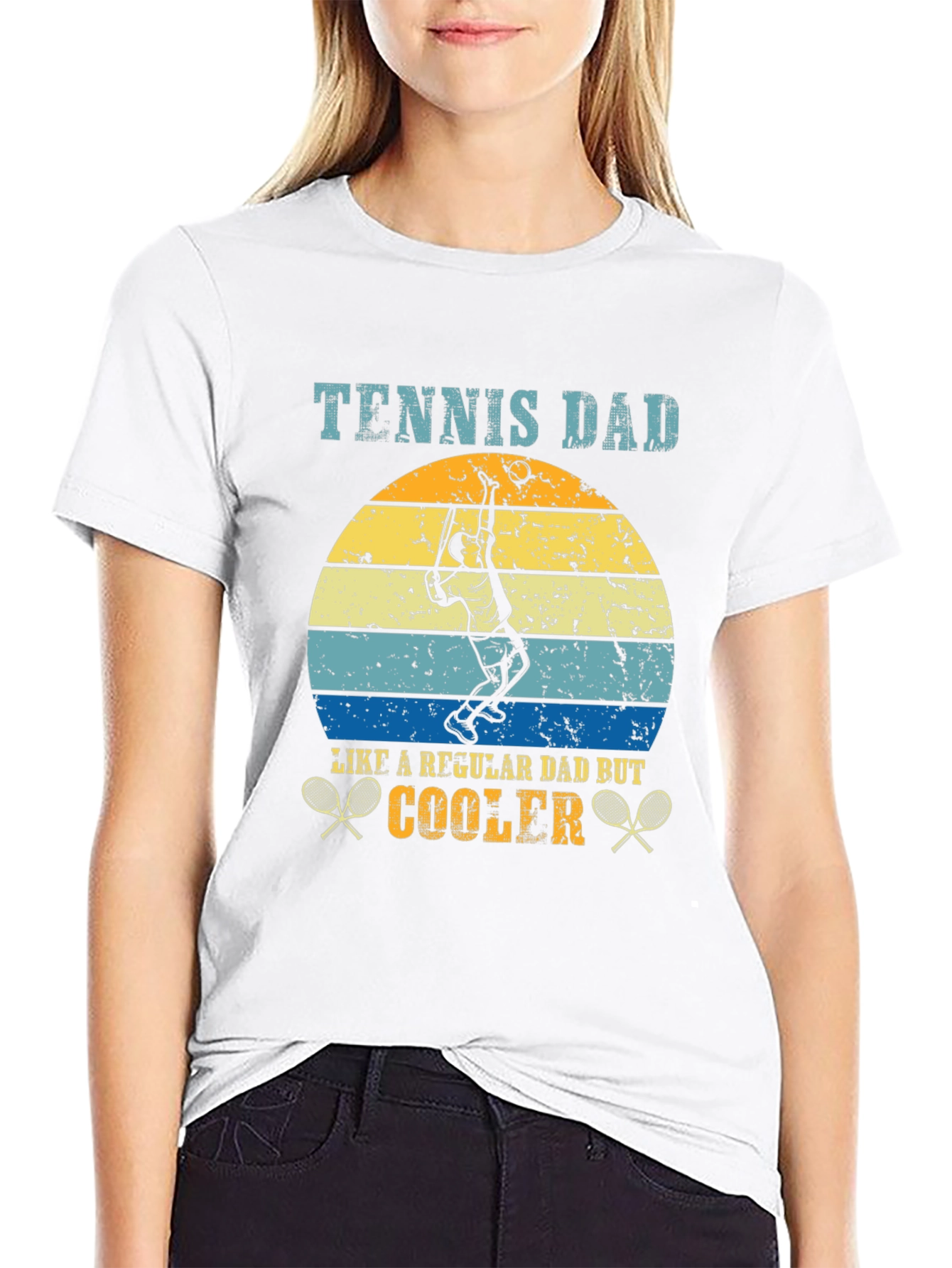 Tennis Dad T-Shirt - Cool Fathers Day Gift