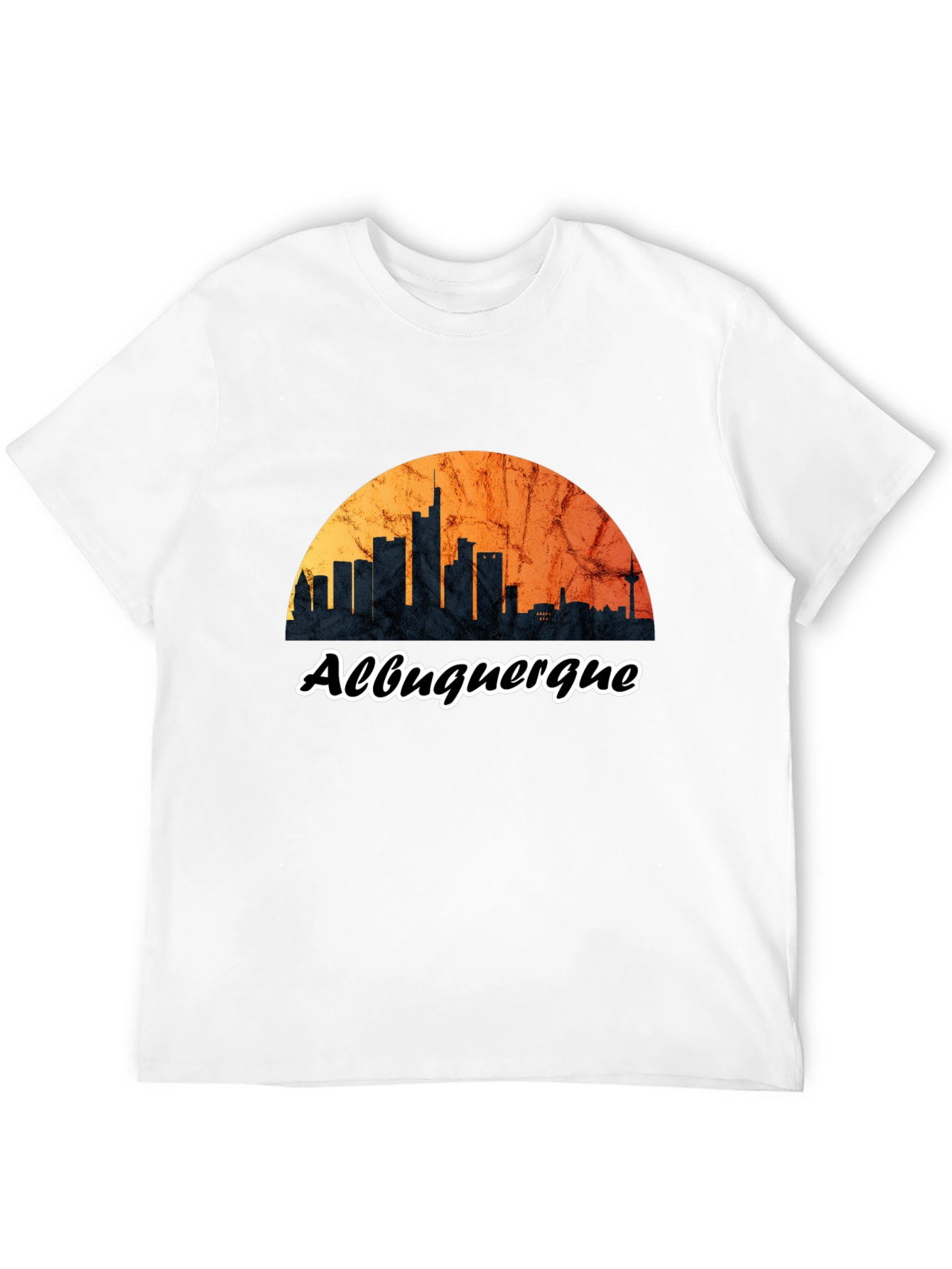 Albuquerque Skyline Black T-Shirt