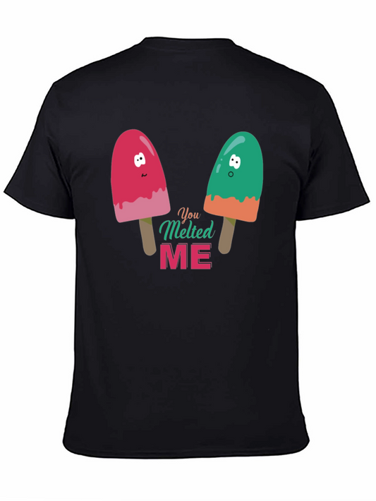 You Melted Me Graphic Tee - Novelty Ice Cream T-Shirt
