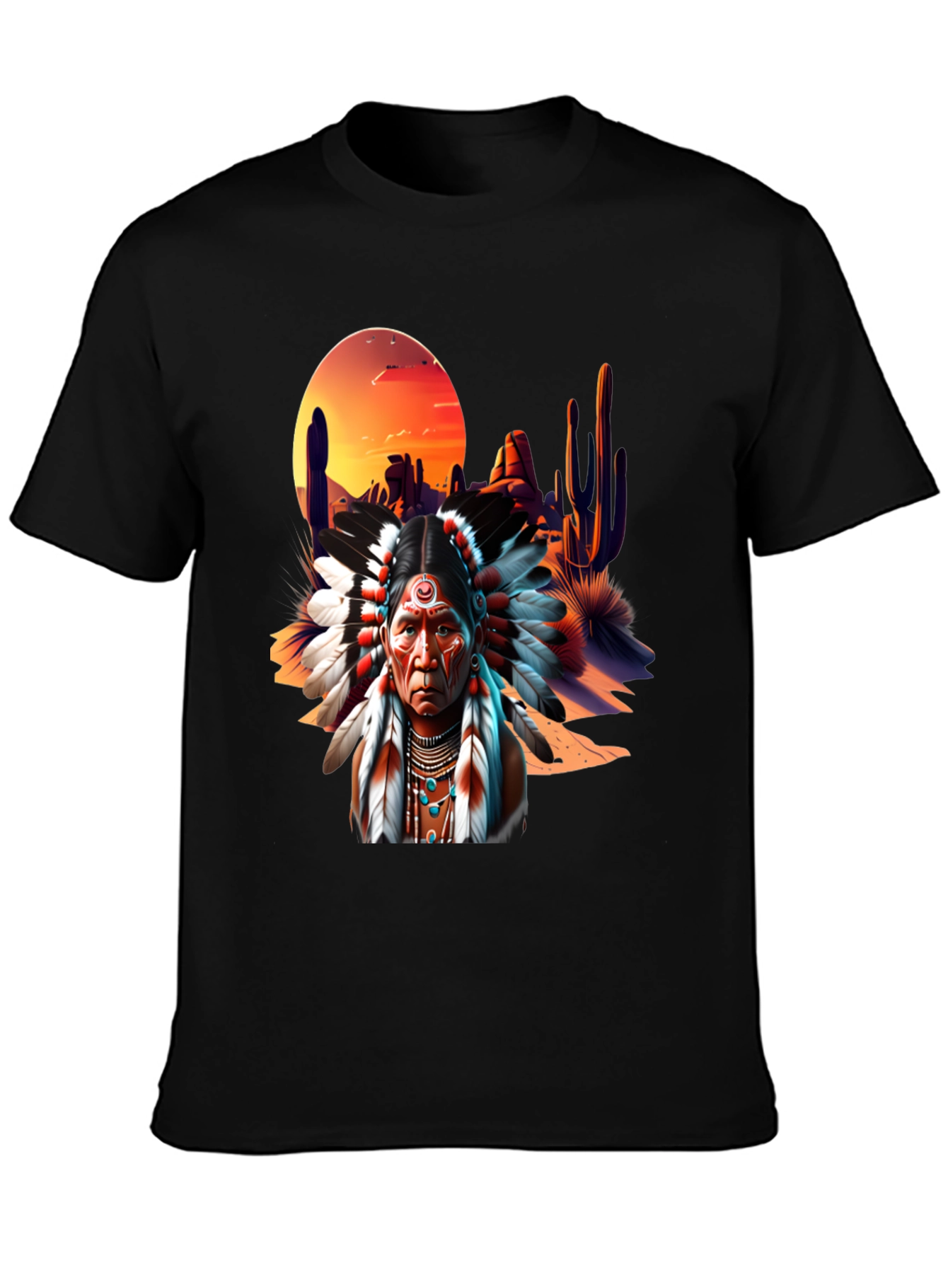 Native American Desert Graphic Tee