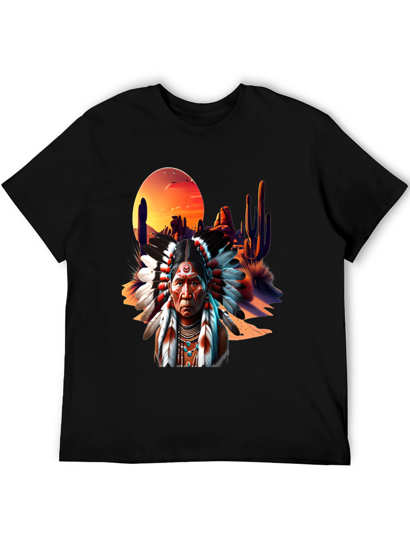 Native American Desert Graphic Tee