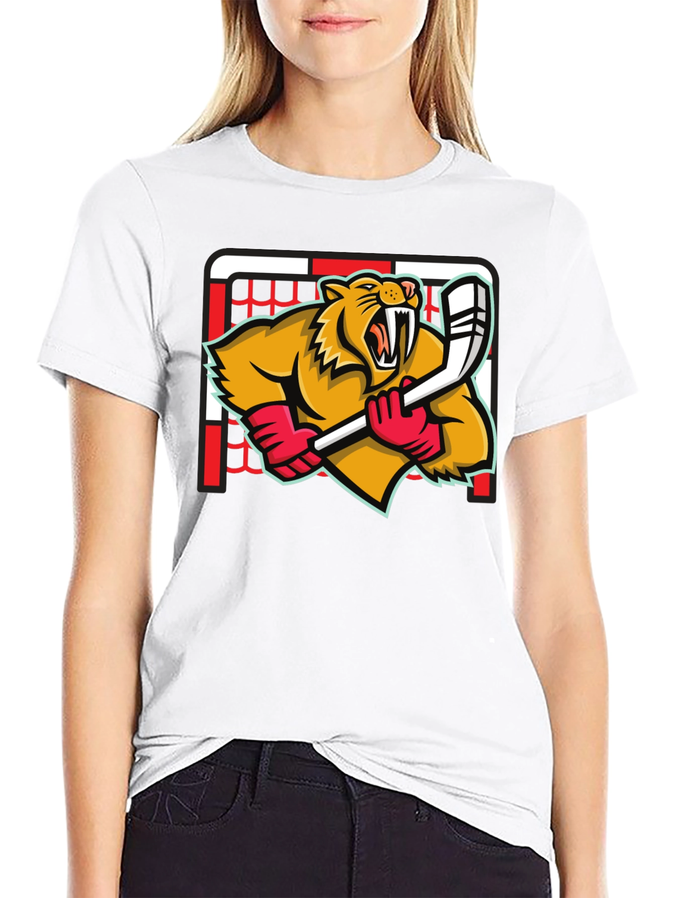 Sabertooth Hockey T-Shirt