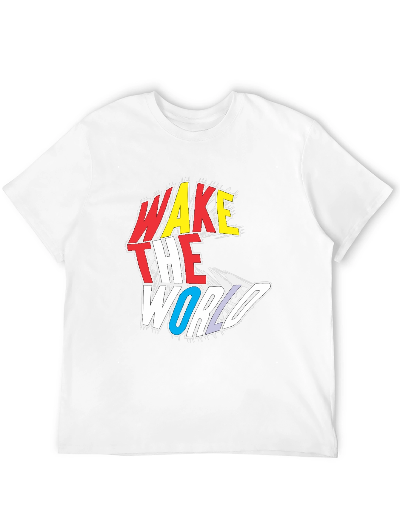 Wake The World Graphic Tee - Black