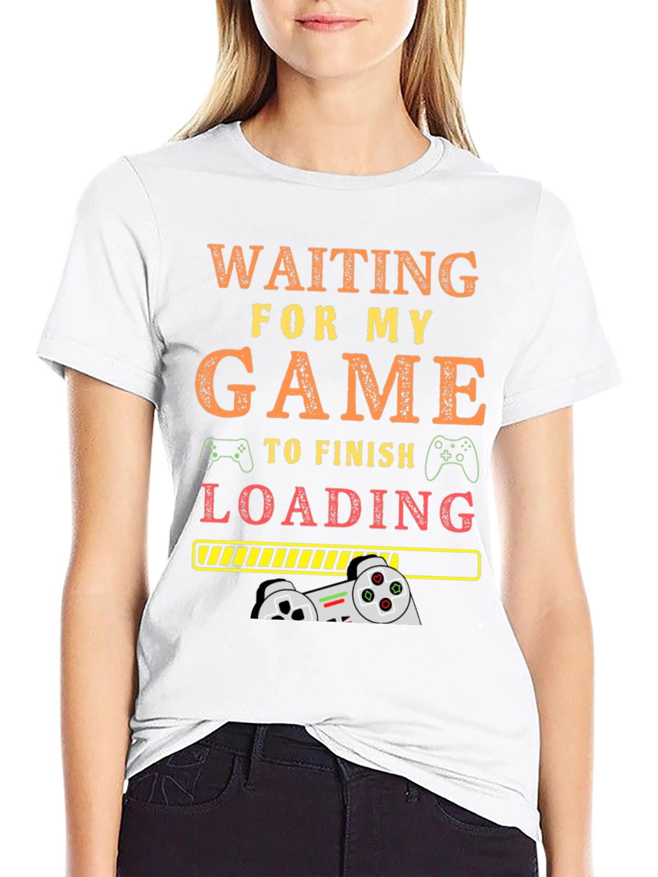 Waiting For My Game Loading T-Shirt