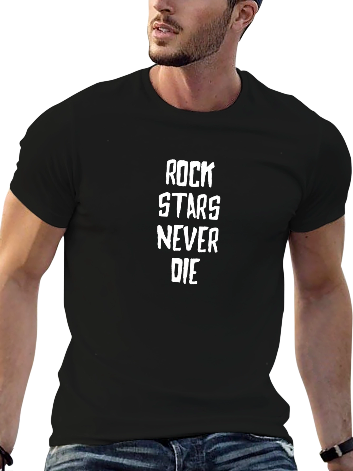 Rock Stars Never Die Graphic Tee