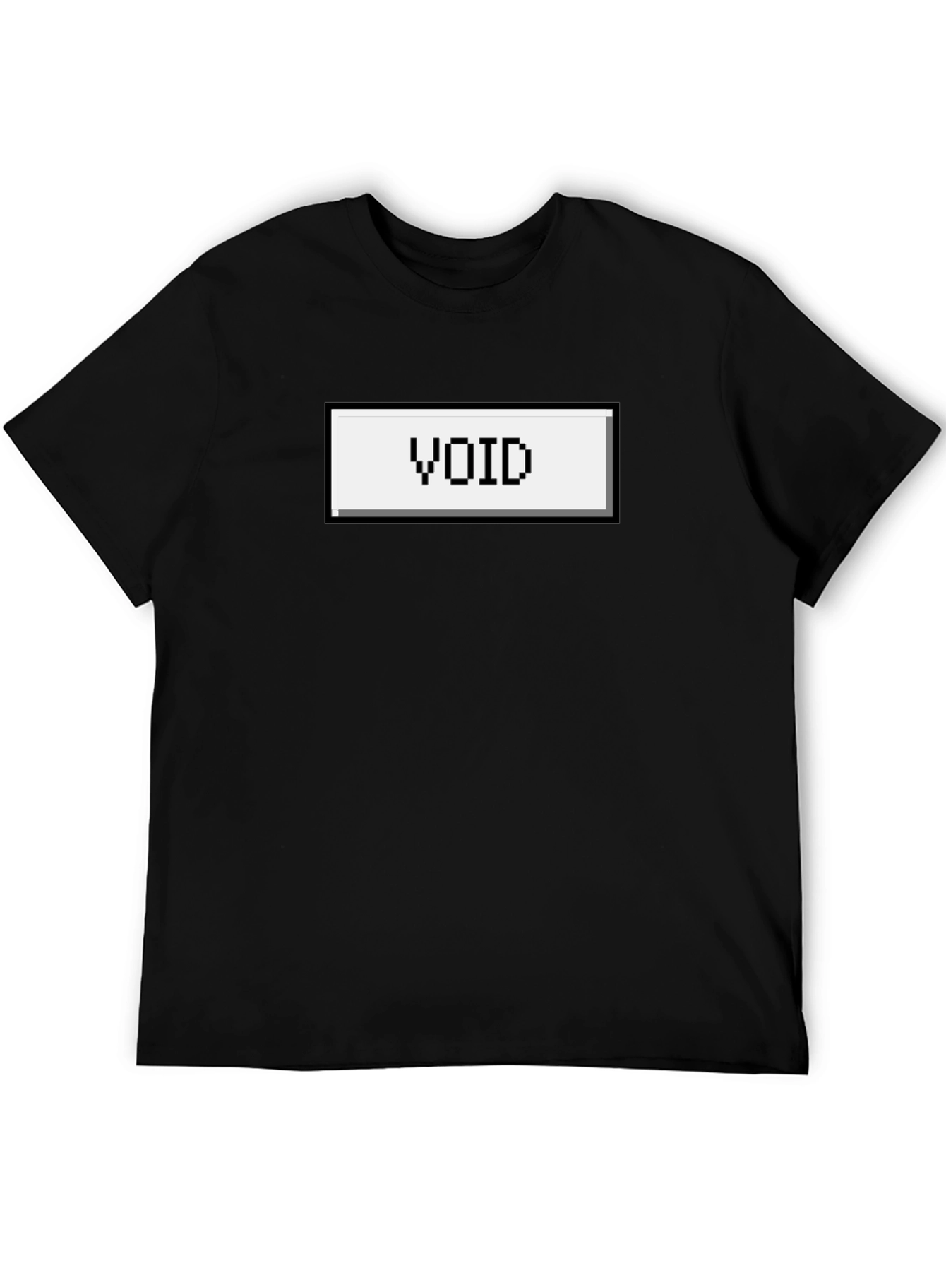 VOID Pixel Graphic T-Shirt - Retro Gaming Style