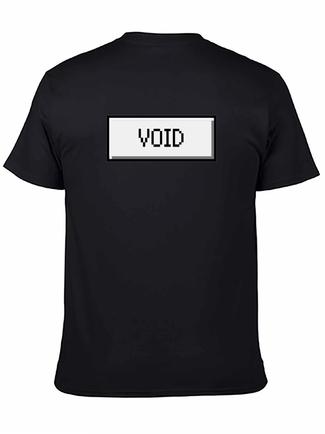 VOID Pixel Graphic T-Shirt - Retro Gaming Style