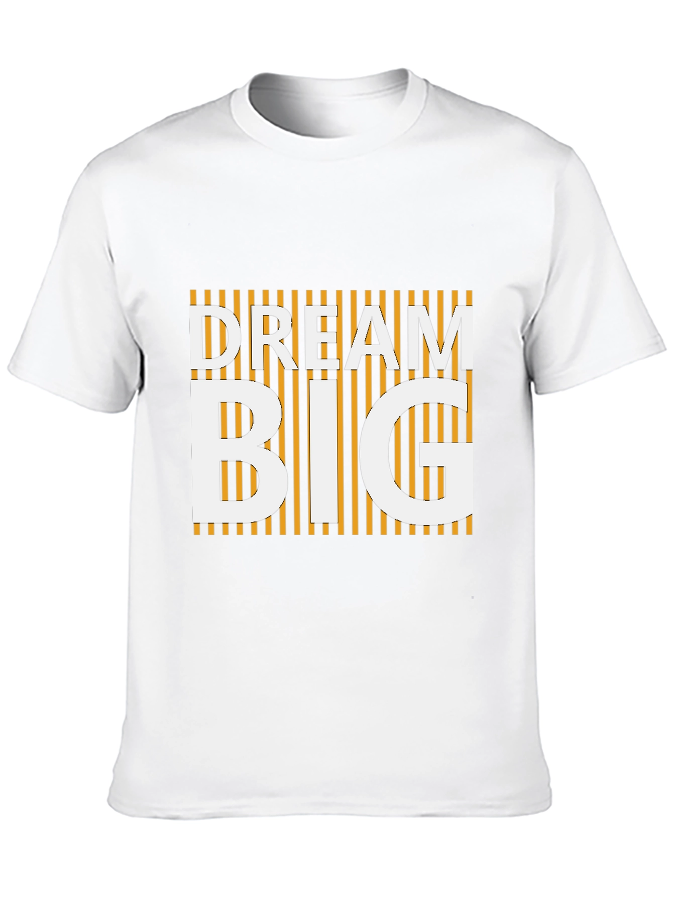 Dream Big Graphic Tee - Black Crew Neck