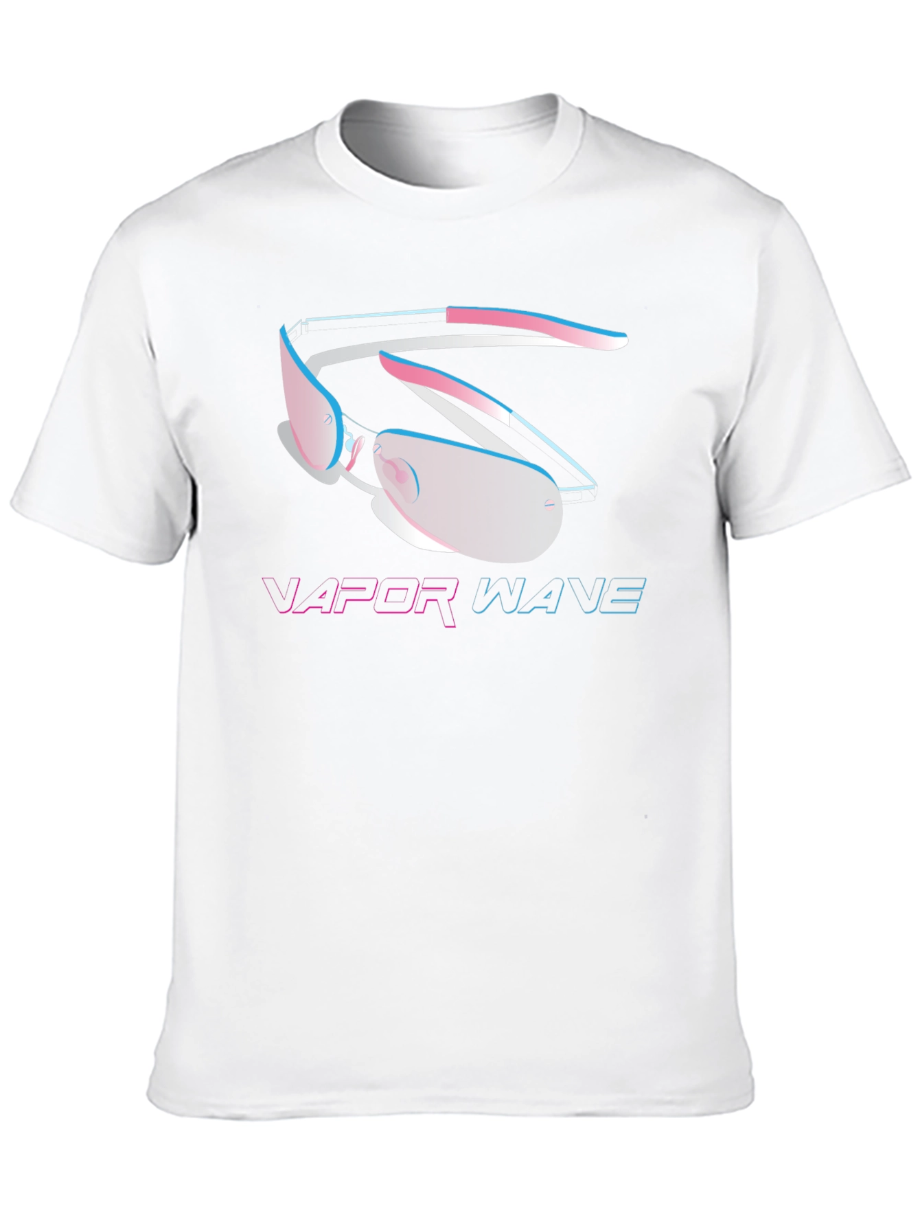 Vaporwave Sunglasses Graphic Tee - Retro Aesthetic