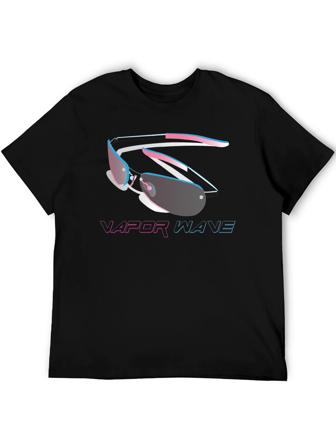 Vaporwave Sunglasses Graphic Tee - Retro Aesthetic