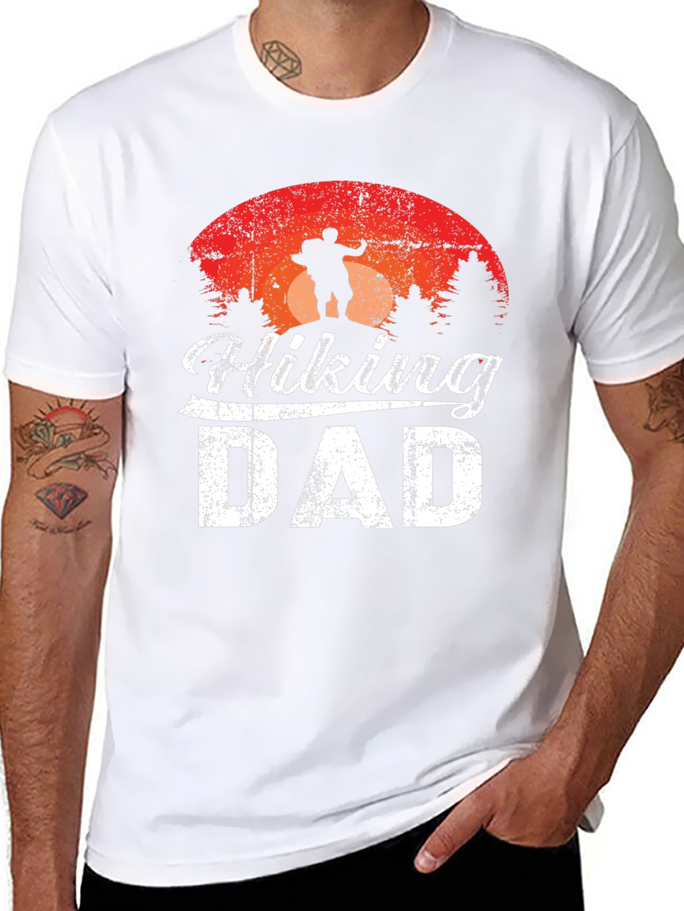 Hiking Dad T-Shirt - Outdoor Adventure Apparel