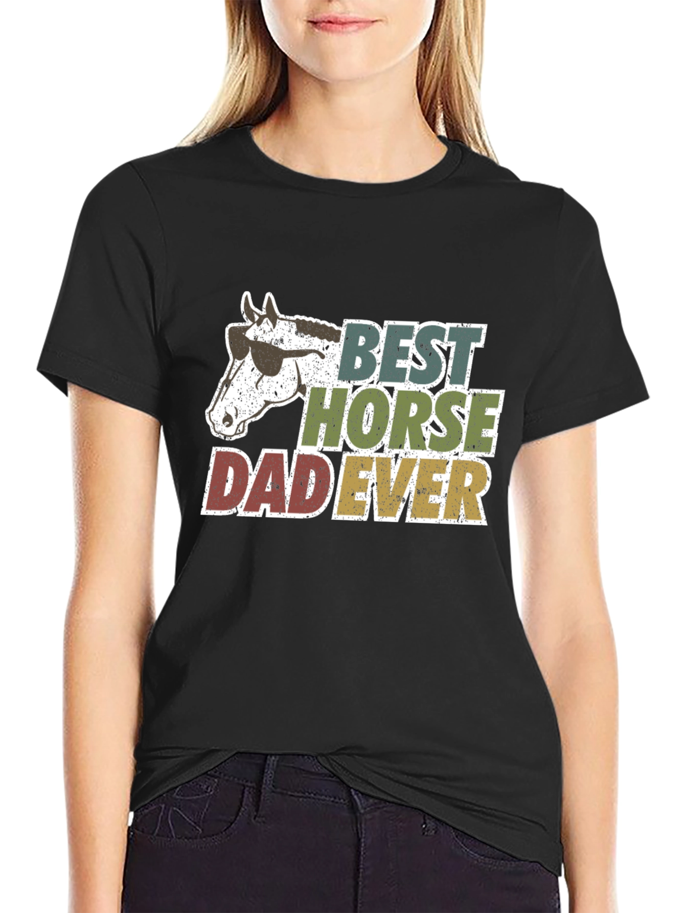 Best Horse Dad Ever Graphic Tee