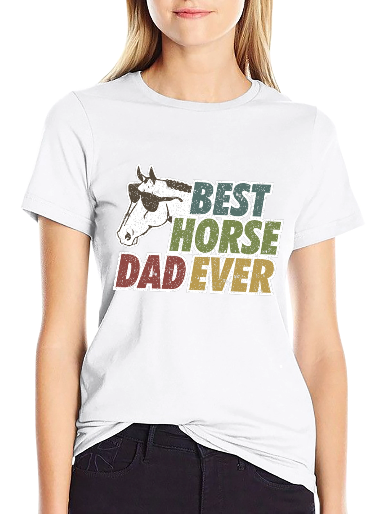 Best Horse Dad Ever Graphic Tee
