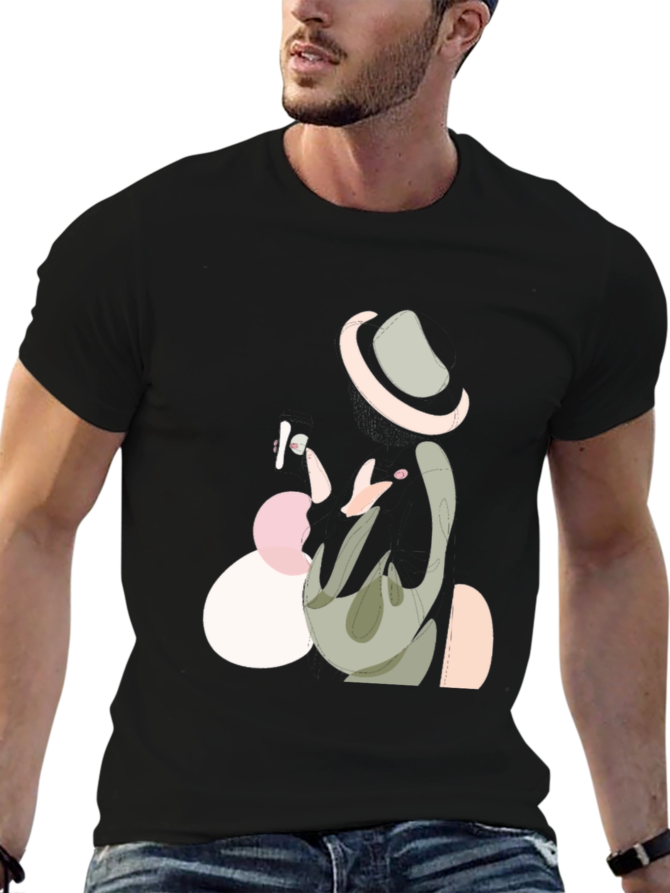 Abstract Graphic Tee