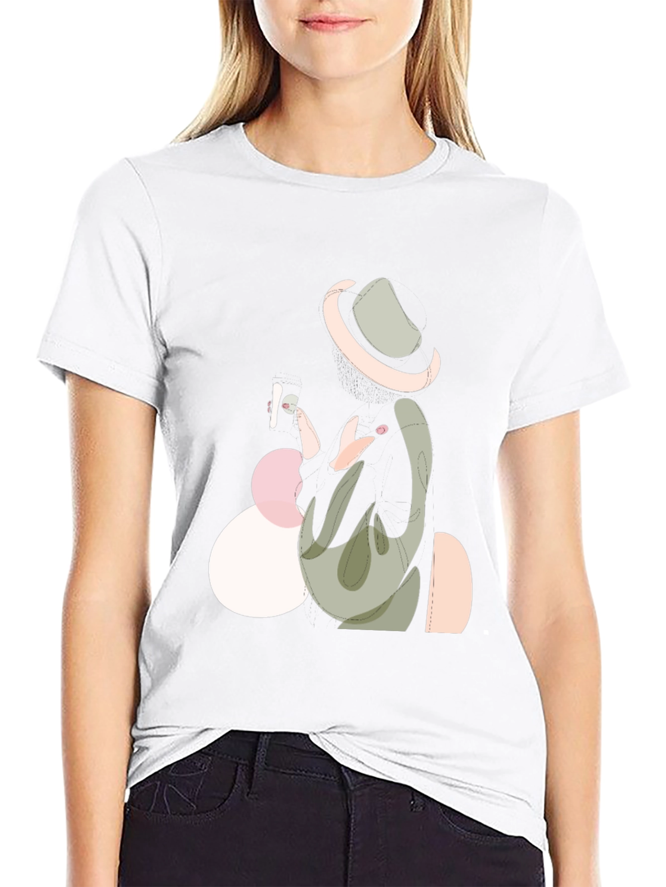 Abstract Graphic Tee
