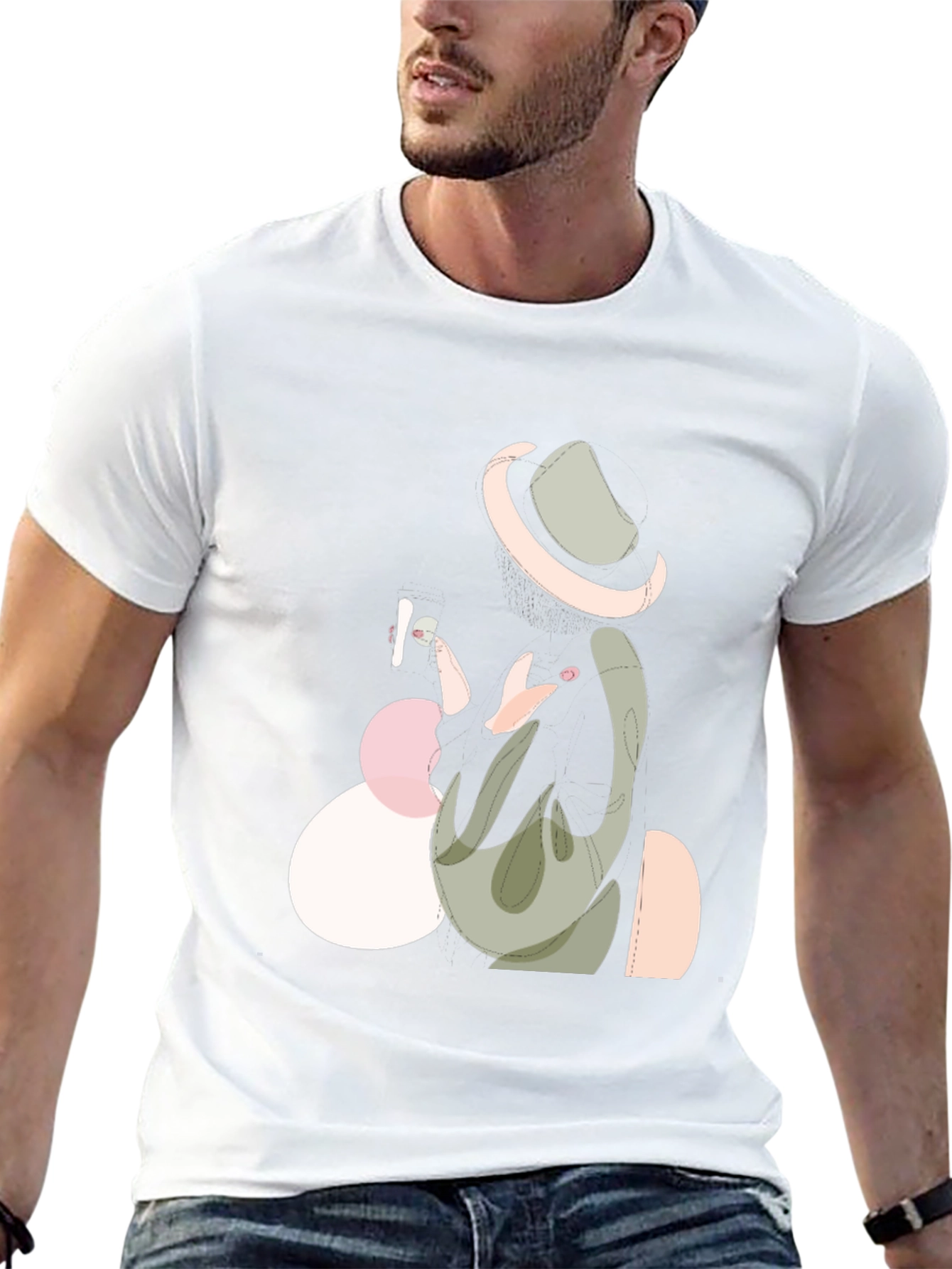 Abstract Graphic Tee