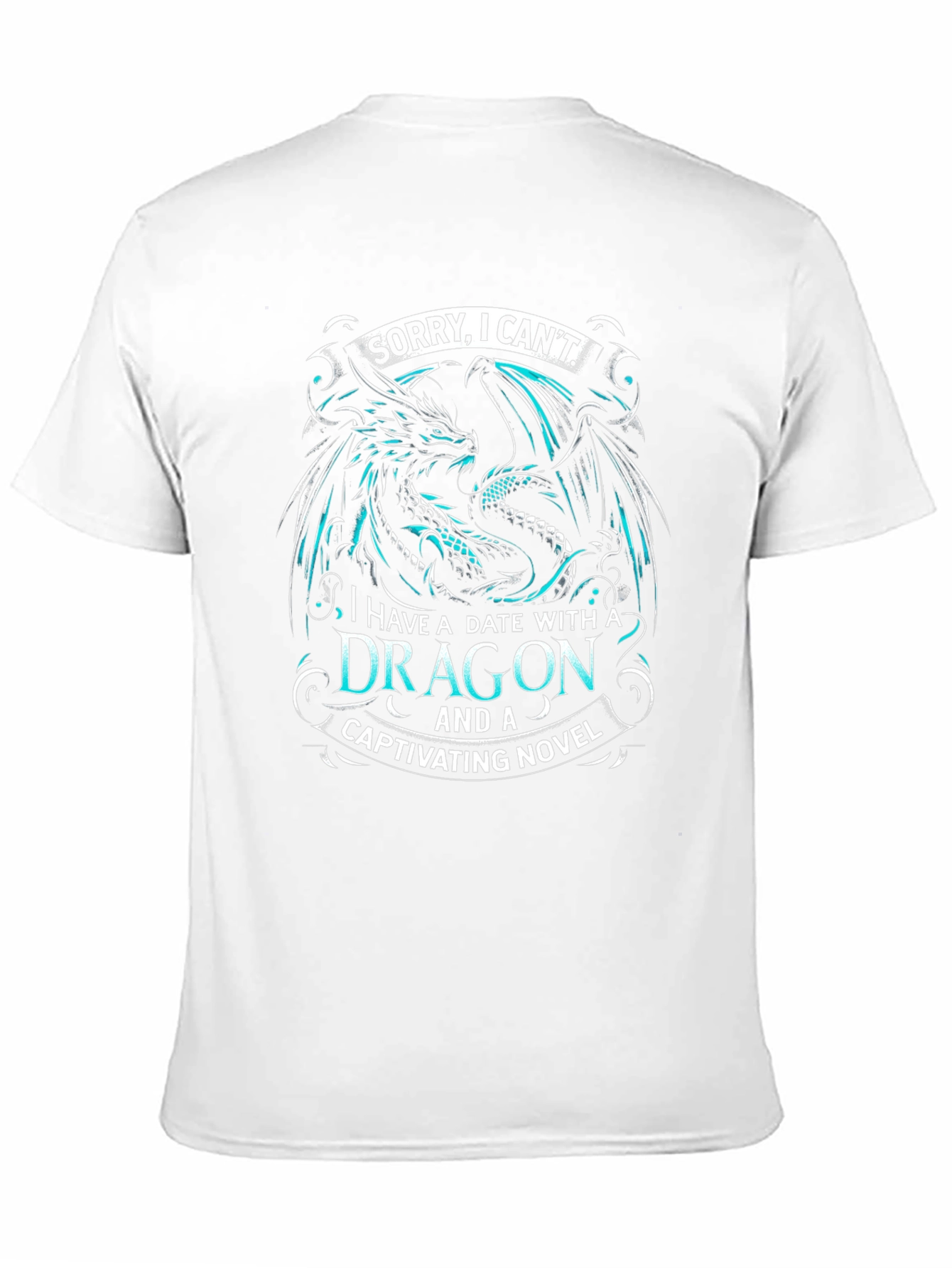 Dragon Date T-Shirt: Captivating Novel Reader Tee
