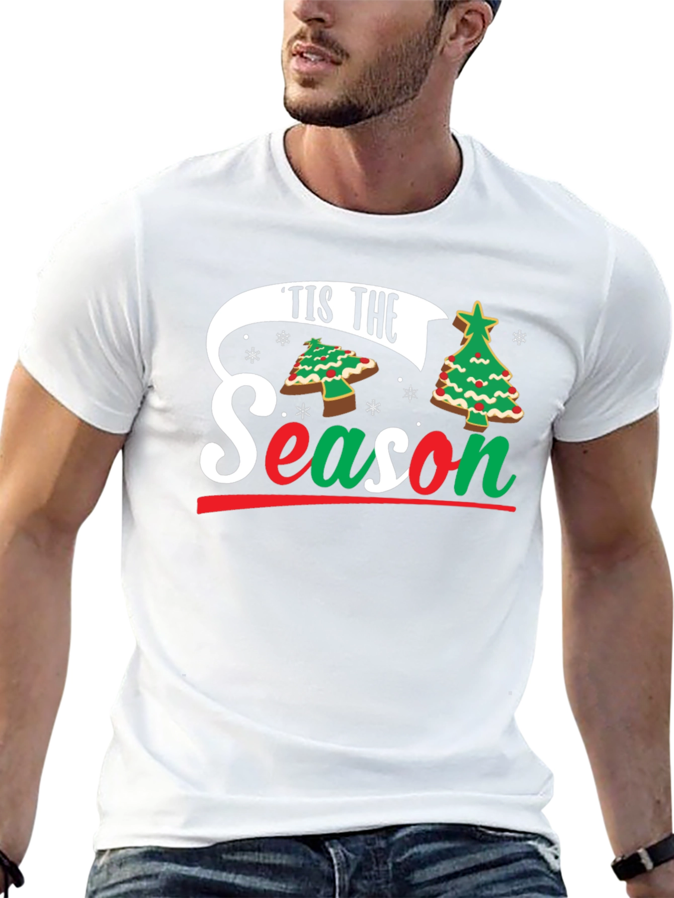 Tis The Season Christmas T-Shirt Holiday Festive Tee