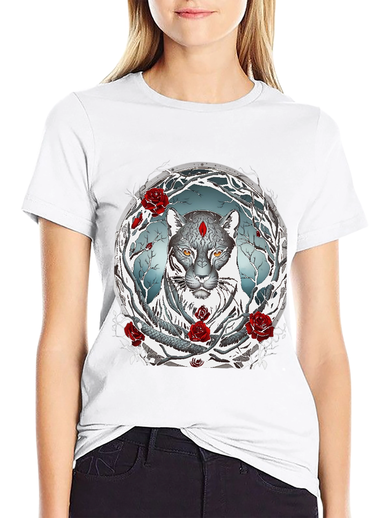 Mystic Feline Graphic Tee