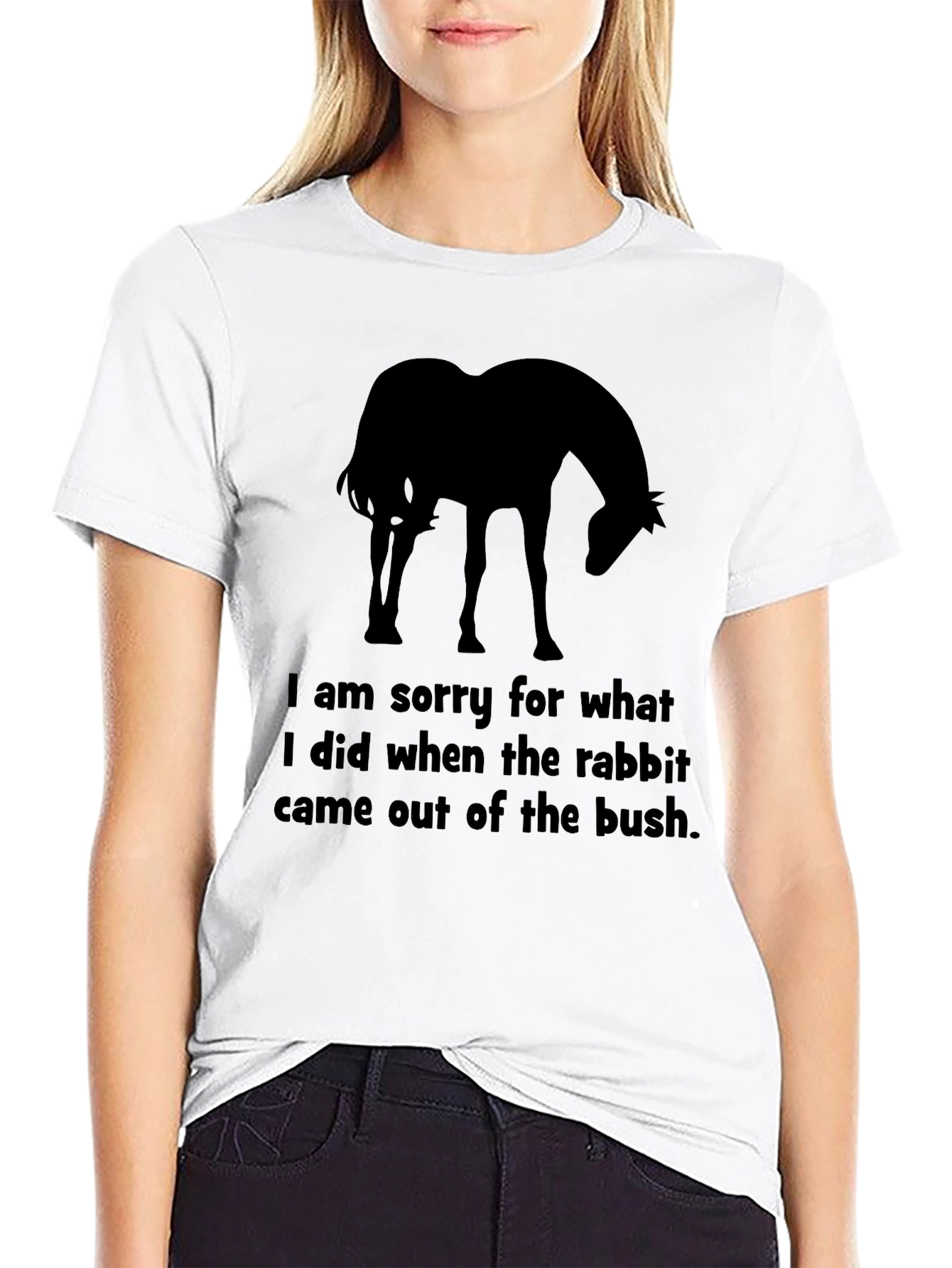 Rabbit Bush Apology Graphic Tee