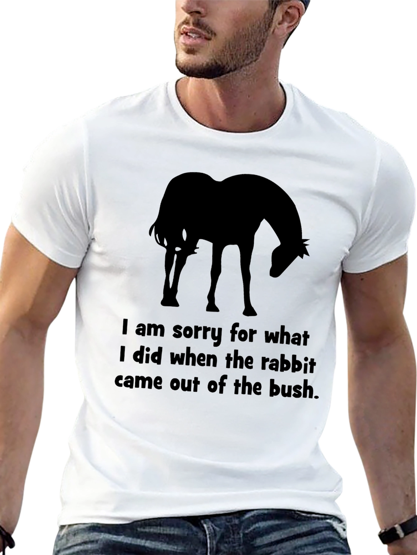 Rabbit Bush Apology Graphic Tee