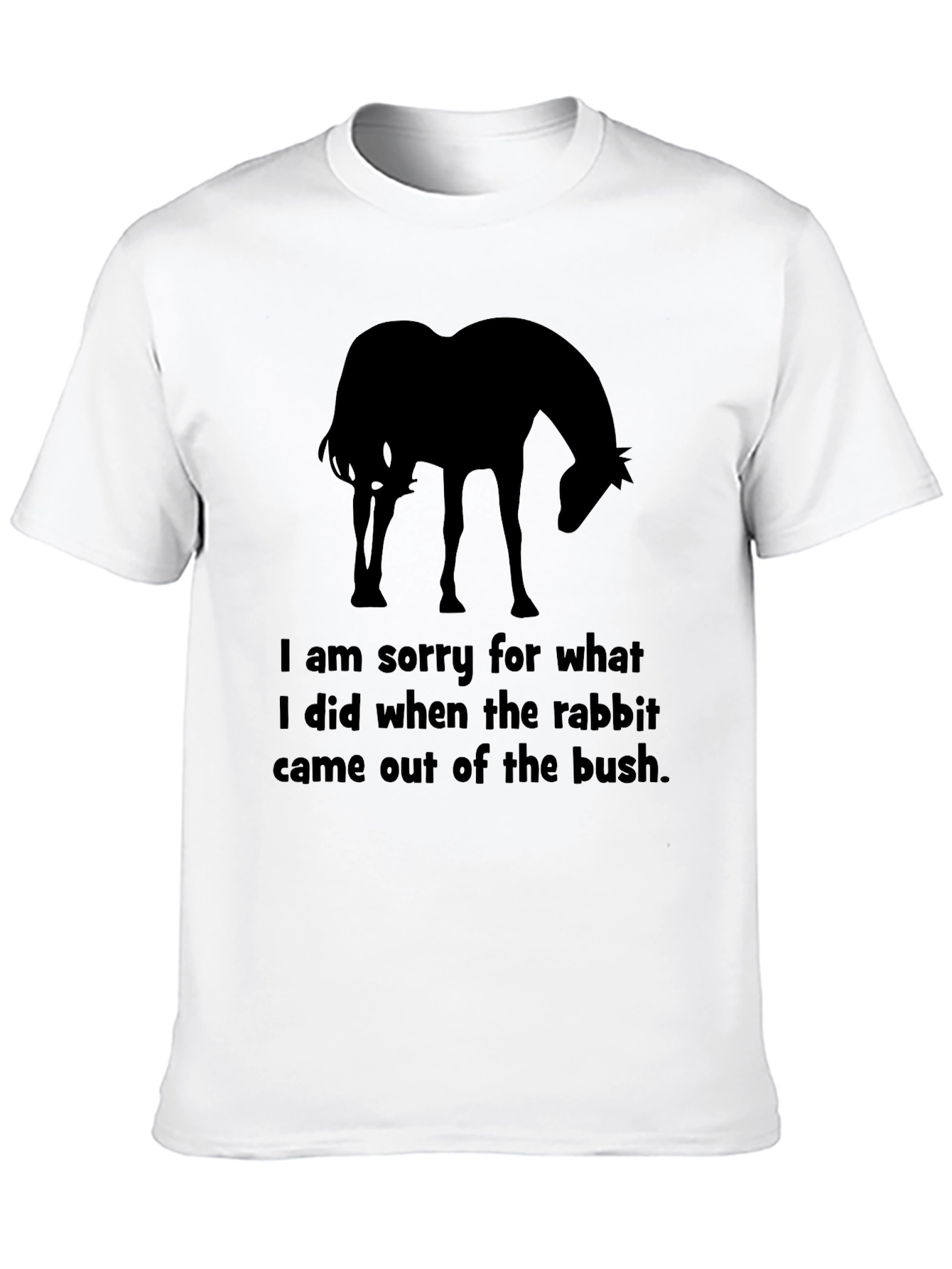 Rabbit Bush Apology Graphic Tee