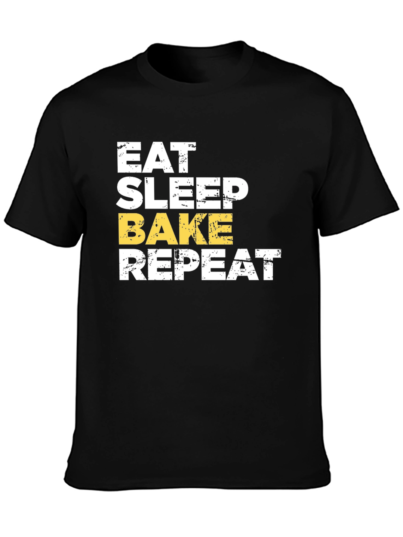 Eat Sleep Bake Repeat T-Shirt - Baker Gift