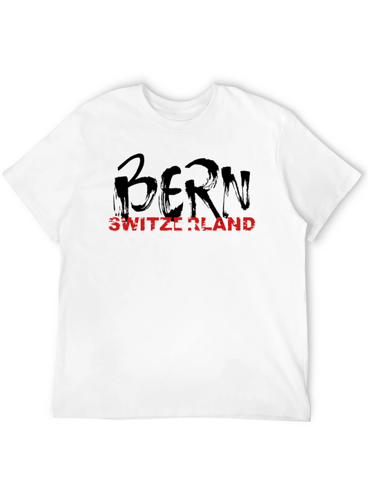Bern Switzerland Graphic T-Shirt - Black