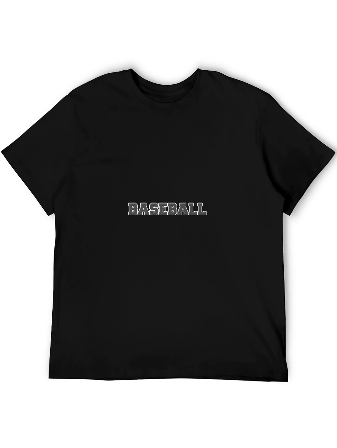 Baseball Graphic Print T-Shirt