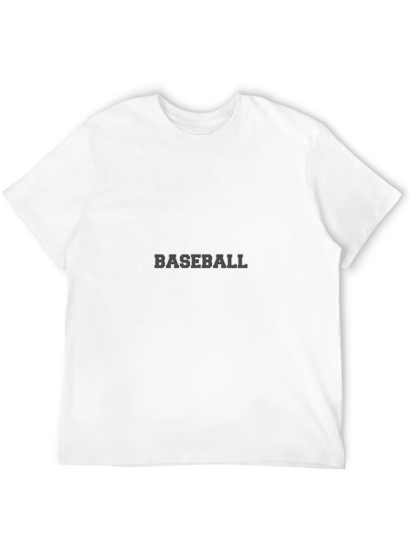 Baseball Graphic Print T-Shirt