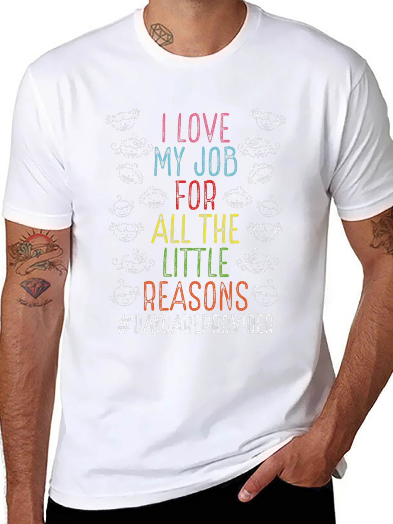 I Love My Job Daycare Provider T-Shirt