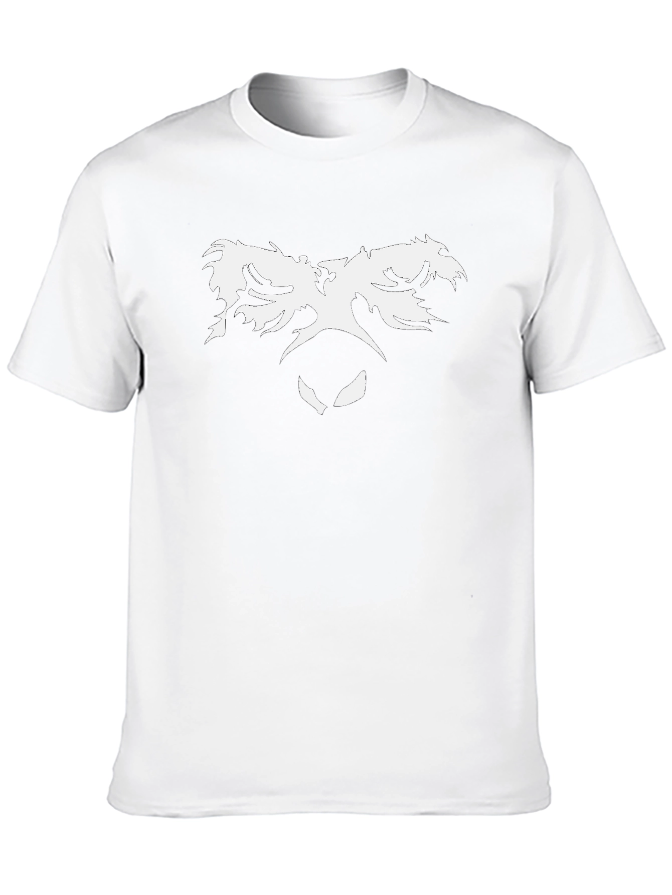Gorilla Face Graphic Tee - Black Cotton T-Shirt