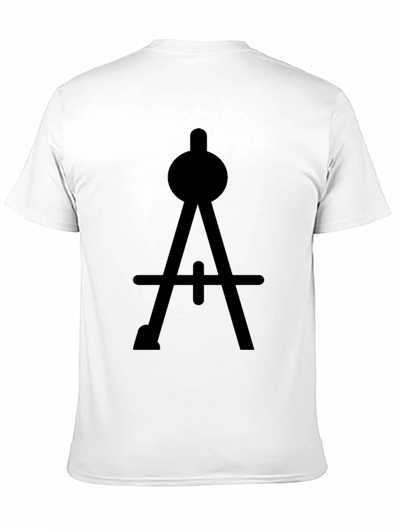 Modern Compass T-Shirt - Architect Geometry Drafting Design