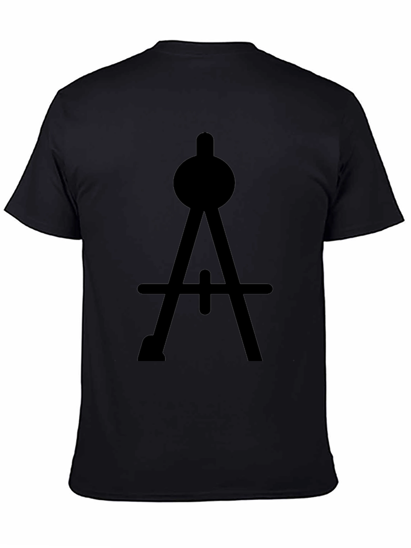 Modern Compass T-Shirt - Architect Geometry Drafting Design