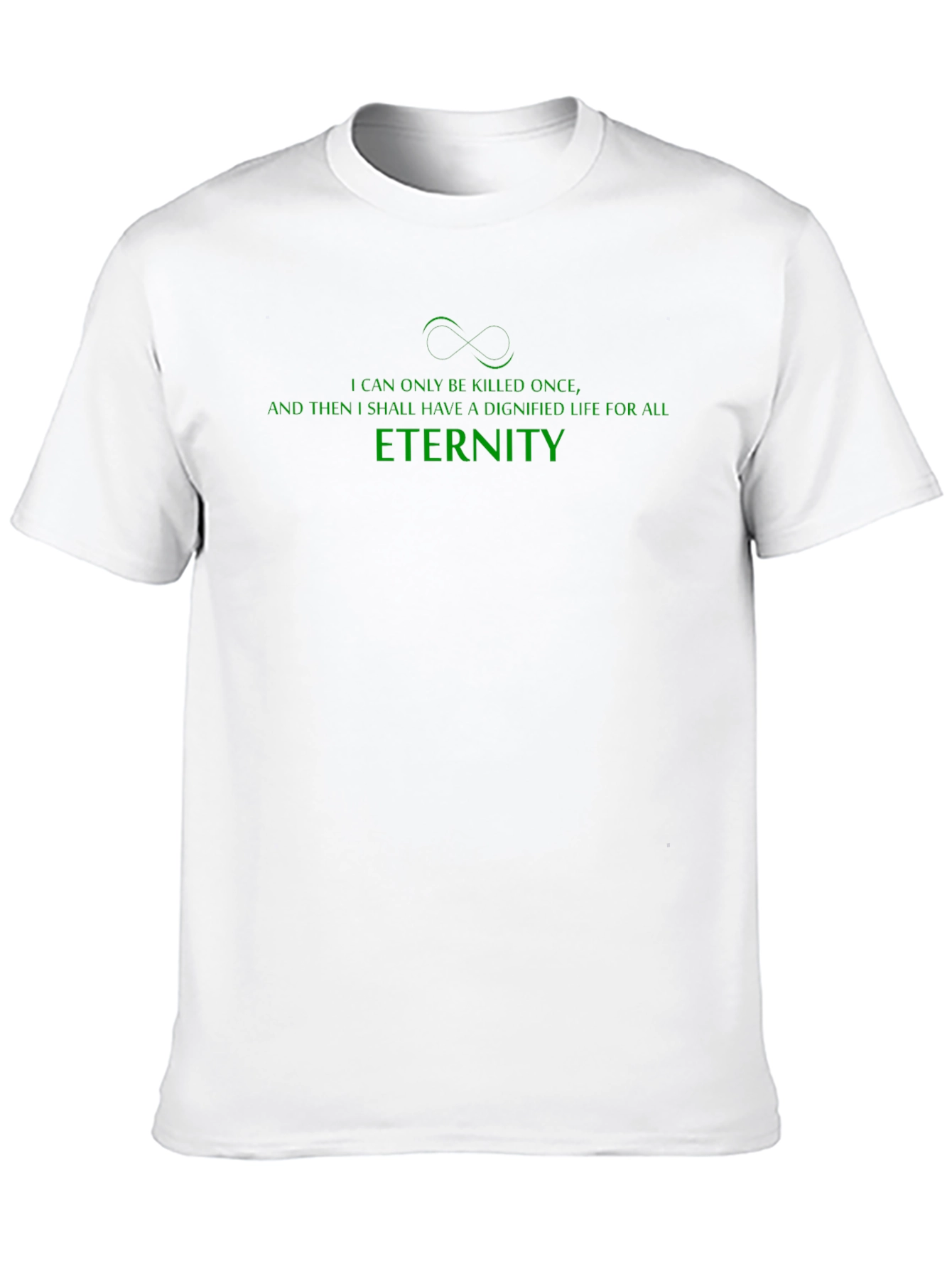 Eternity Graphic Print Crew Neck T-Shirt