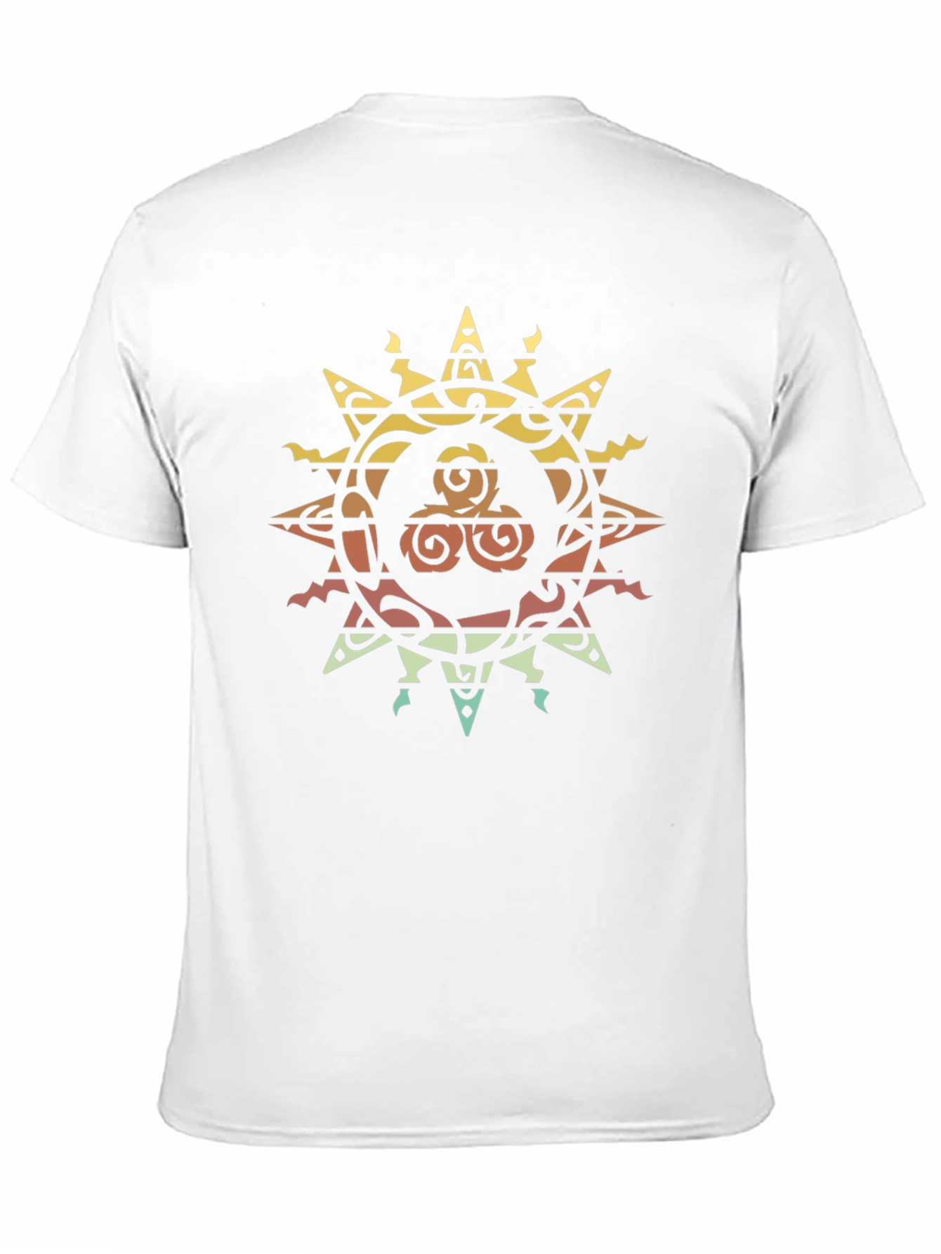Stylish Sunburst Graphic Tee - Unique Design