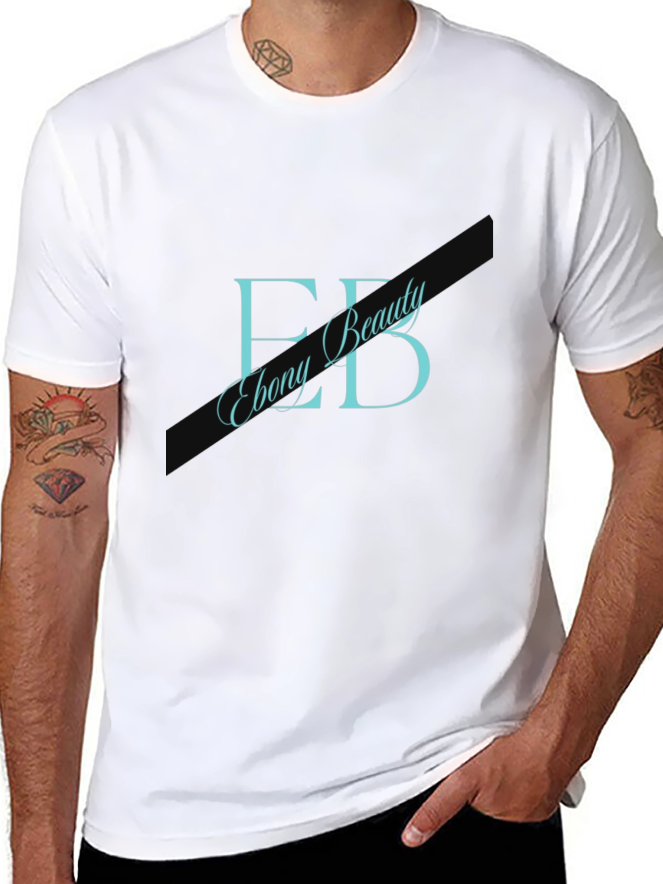 Ebony Beauty Black T-Shirt - Stylish and Comfortable