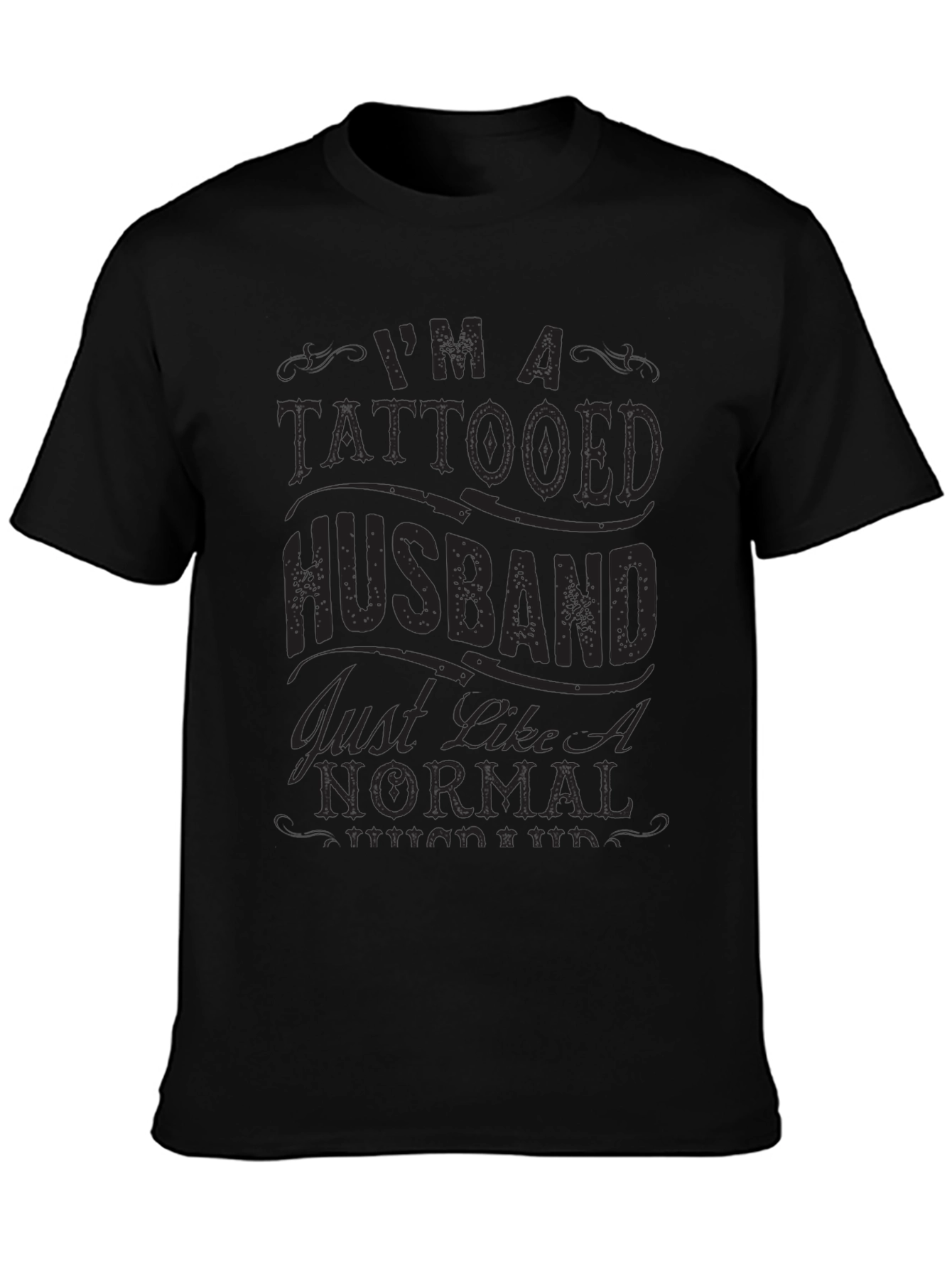 Tattooed Husband Tee - Funny Mens Graphic T-Shirt